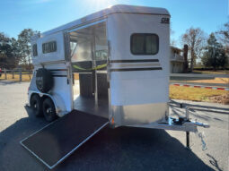 [#1A] Two Horse Pull Type Trailer with Side Ramp full