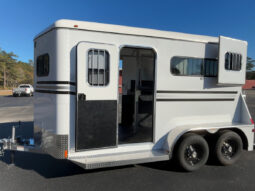 [#1A] Two Horse Pull Type Trailer with Side Ramp full