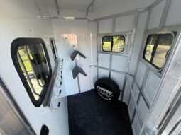 [#3] Two Horse Pull Type Trailer with Dressing Room full