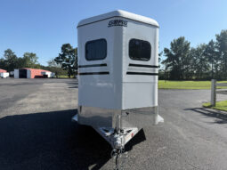 [#3] Two Horse Pull Type Trailer with Dressing Room full