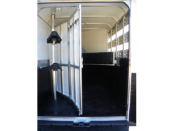 [#8] Two Horse Slant Load Pull Type Trailer with Tack and Dressing Room with Extruded Sides