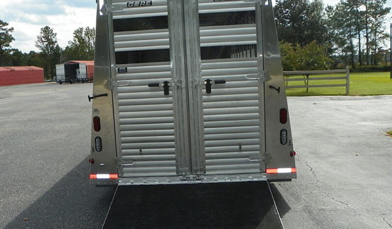 [#18] Five Horse Slant Load Gooseneck with Tack and Dressing Area with Extruded Sides full