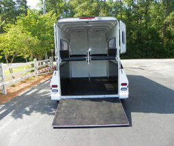 [#12] Two Horse Gooseneck Trailer with Dressing Room