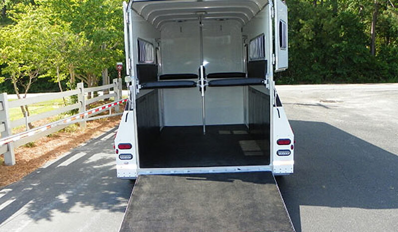 [#12] Two Horse Gooseneck Trailer with Dressing Room full