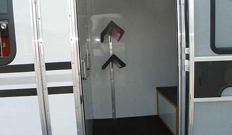 [#12] Two Horse Gooseneck Trailer with Dressing Room full