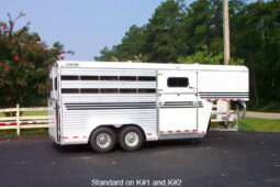 [#25K] Kentucky Special Combination Horse and Stock Gooseneck Trailer