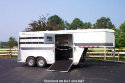 [#25K] Kentucky Special Combination Horse and Stock Gooseneck Trailer