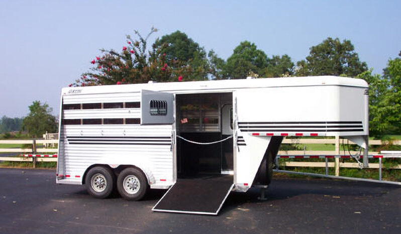 [#25K] Kentucky Special Combination Horse and Stock Gooseneck Trailer full