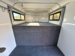 [#11A] Two Horse Gooseneck Trailer with Side Ramp and Dressing Room full