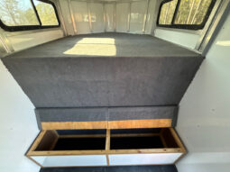 [#11A] Two Horse Gooseneck Trailer with Side Ramp and Dressing Room full