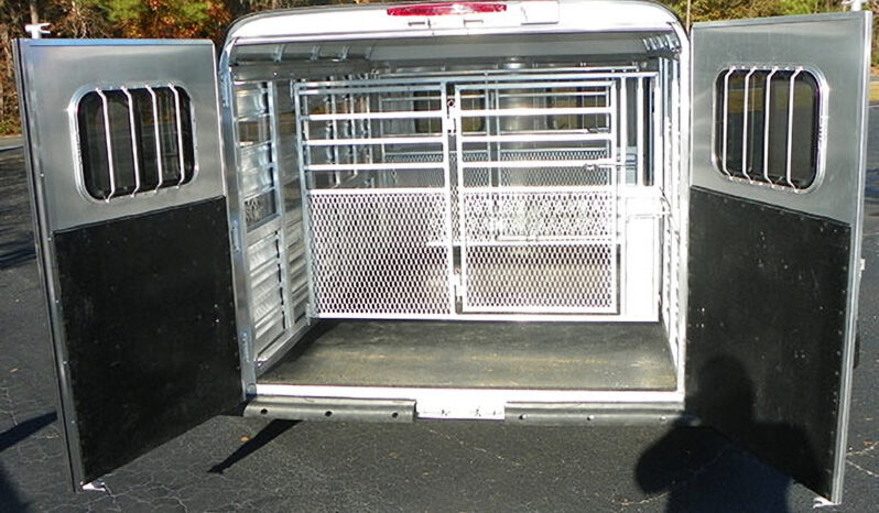 [#4G] 6′ Wide x 10′ Long x 5′ Tall Goat & Sheep Bumper Pull-Type Trailer full