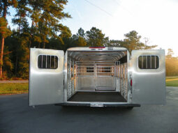 [#4G] 6′ Wide x 14′ Long x 5′ Tall Goat & Sheep Bumper Pull-Type Trailer full