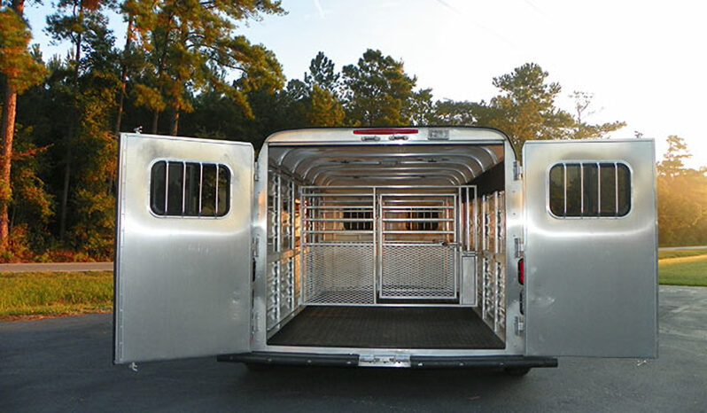 [#4G] 6′ Wide x 14′ Long x 5′ Tall Goat & Sheep Bumper Pull-Type Trailer full